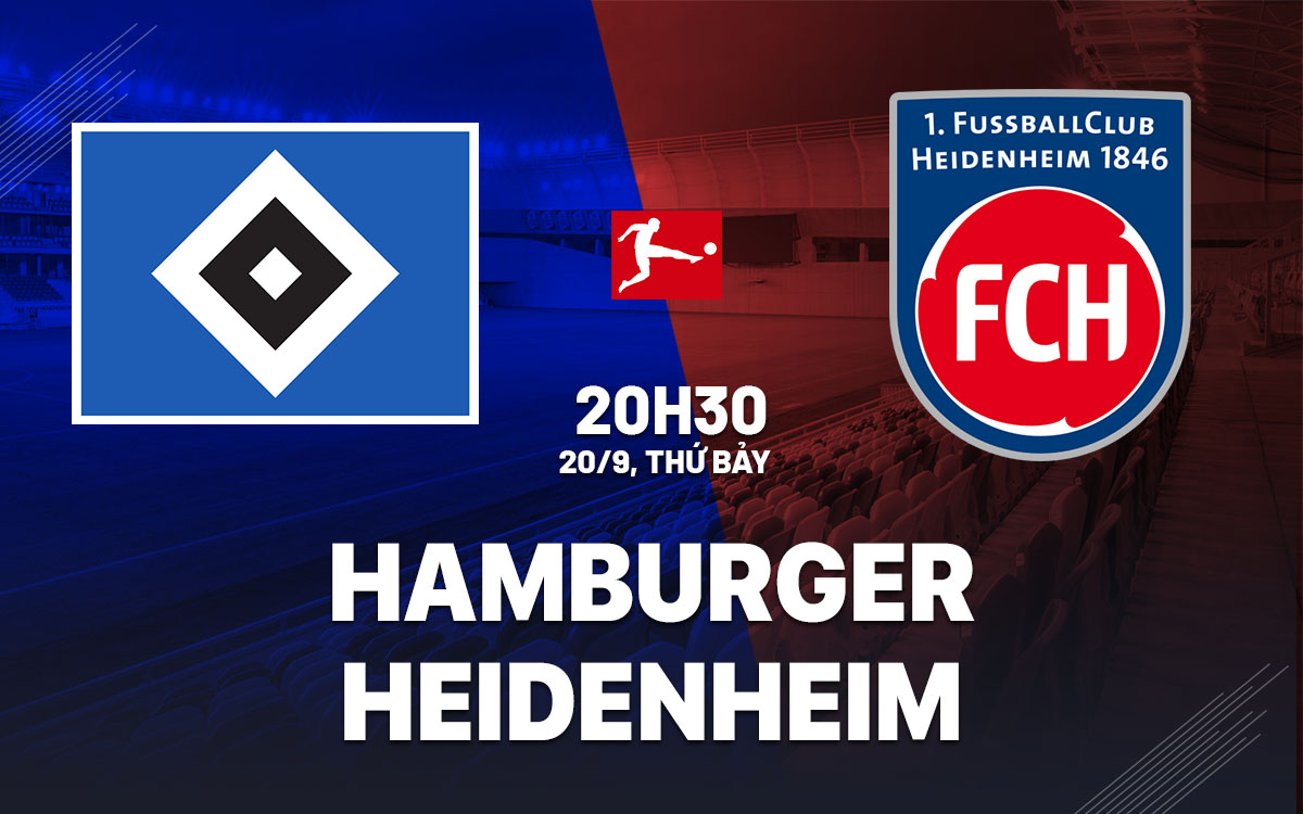 nhan dinh bong da du doan Hamburger vs Heidenheim vdqg duc bundesliga hom nay