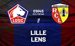 Phân tích, dự đoán trận đấu Lille vs Lens (01h45 ngày 31/3)